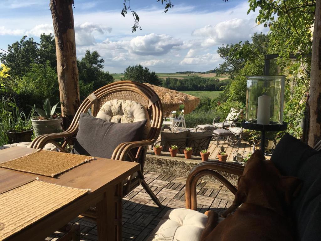 Chez Brown Bed & Breakfast Saint-Thomas-de-Conac Luaran gambar